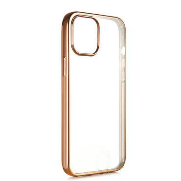 Apple iPhone 12 Pro Max Benks Magic Glitz Ultra-Thin Transparent Protective Soft Cover Rose Gold