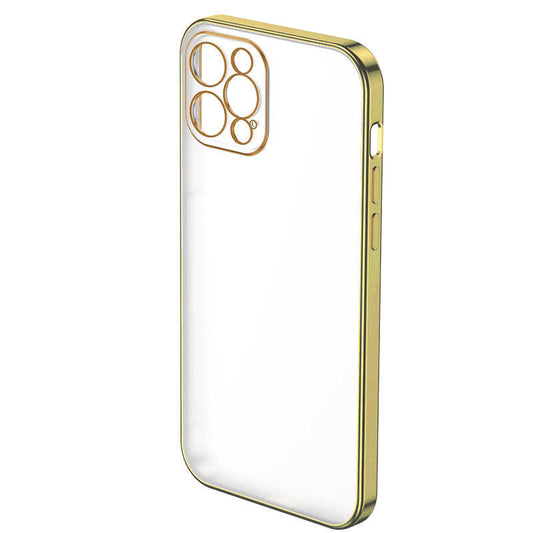 Apple iPhone 12 Pro Max Benks Matte Electroplated TPU Cover Gold 