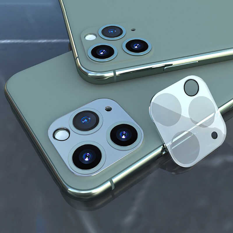 Apple iPhone 12 Pro Max Go Des Lens Shield Camera Lens Protector Colorless