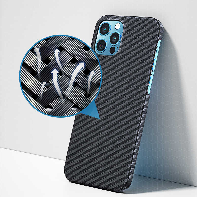 Apple iPhone 12 Pro Max Case Benks MFI M-safe Magnetic Aramid Cover Black 