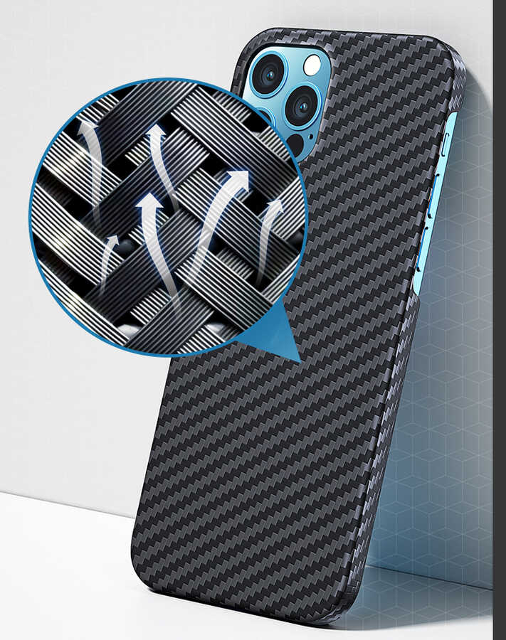 Apple iPhone 12 Pro Max Case Benks MFI M-safe Magnetic Aramid Cover Black 