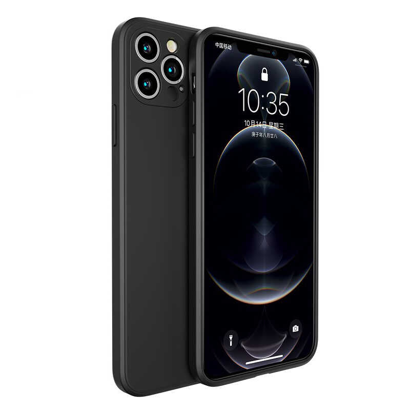 Apple iPhone 12 Pro Max Case Benks Painting TPU Cover Black 