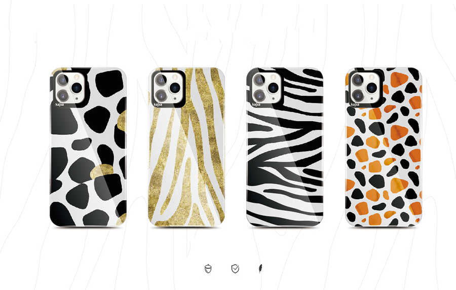 Apple iPhone 12 Pro Max Case Kajsa Animal Cover NO4 