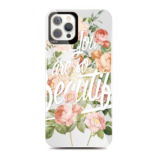Apple iPhone 12 Pro Max Case Kajsa Floral Cover NO3 