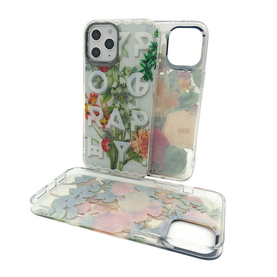 Apple iPhone 12 Pro Max Case Kajsa Floral Cover NO1 
