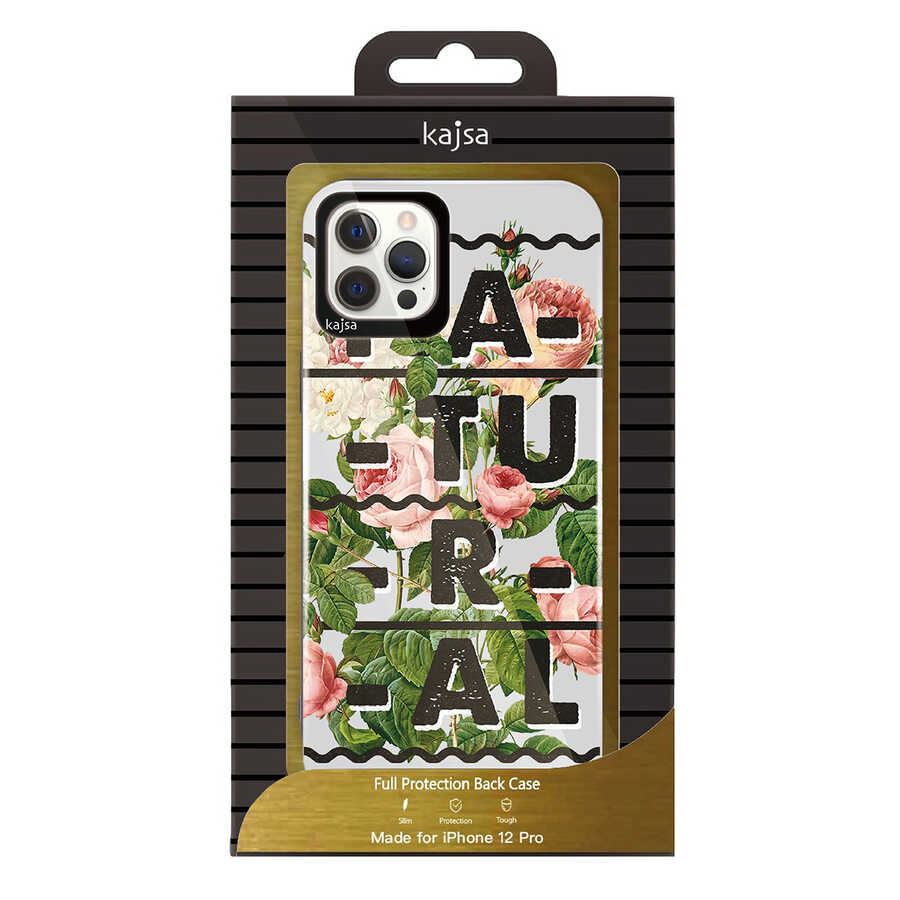 Apple iPhone 12 Pro Max Case Kajsa Floral Cover NO1 