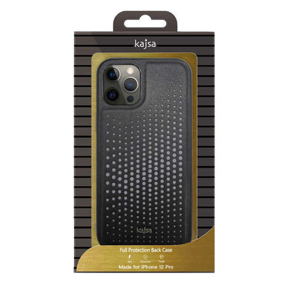 Apple iPhone 12 Pro Max Kılıf Kajsa Splendid Serisi Circle Kapak Bordo