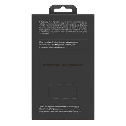 Apple iPhone 12 Pro Max Kılıf Kajsa Wave Pattern Handstrap Kapak Kırmızı