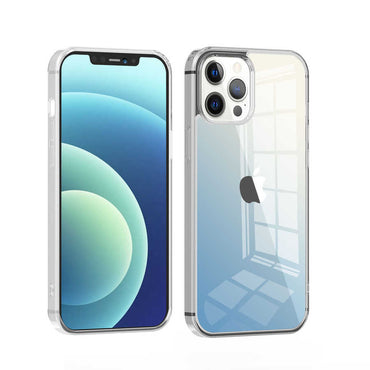 Apple iPhone 12 Pro Max Case Wiwu Chameleon Glass Cover Blue 