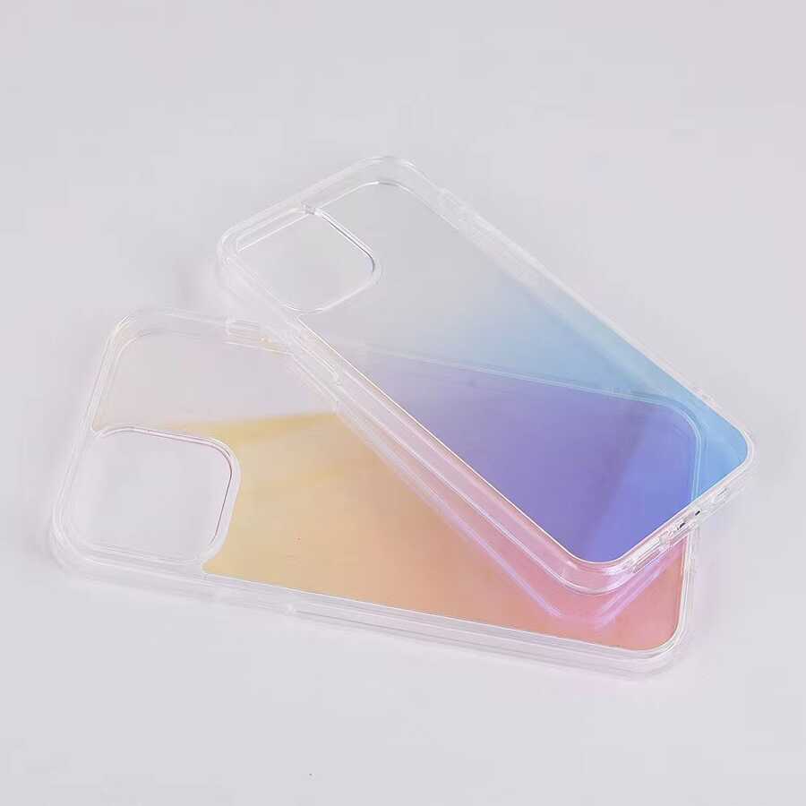 Apple iPhone 12 Pro Max Case Wiwu Chameleon Glass Cover Pink 