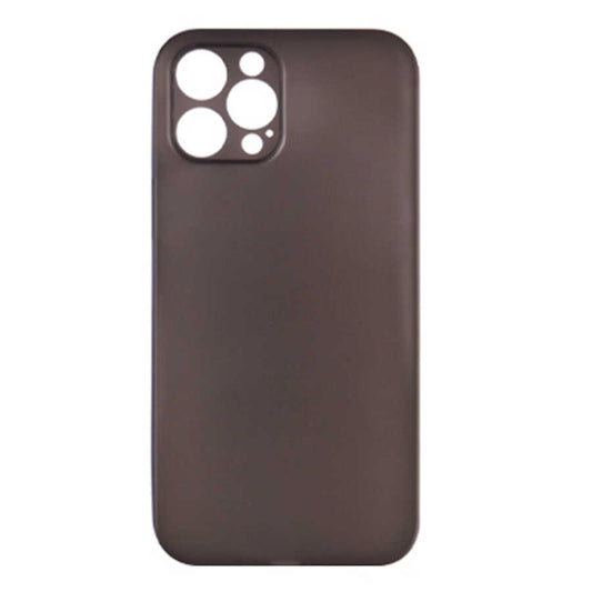 Apple iPhone 12 Pro Max Case Wiwu Skin Nano PP Cover Transparent Black