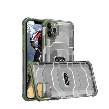 Apple iPhone 12 Pro Max Case Wiwu Voyager Cover Green