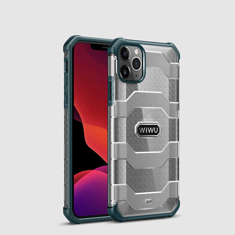 Apple iPhone 12 Pro Max Case Wiwu Voyager Cover Green