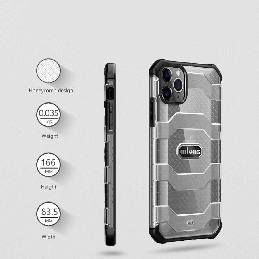 Apple iPhone 12 Pro Max Kılıf Wlons Mit Kapak Siyah