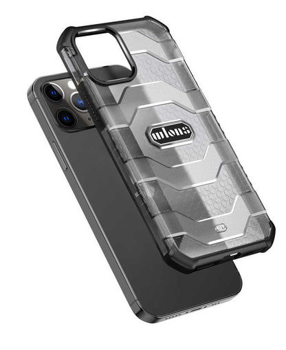 Apple iPhone 12 Pro Max Kılıf Wlons Mit Kapak Siyah