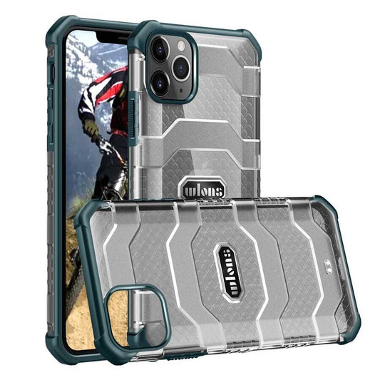 Apple iPhone 12 Pro Max Kılıf Wlons Mit Kapak Koyu Yeşil