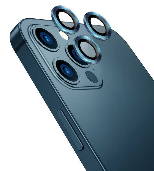 Apple iPhone 12 Pro Max Wiwu Lens Guard Blue