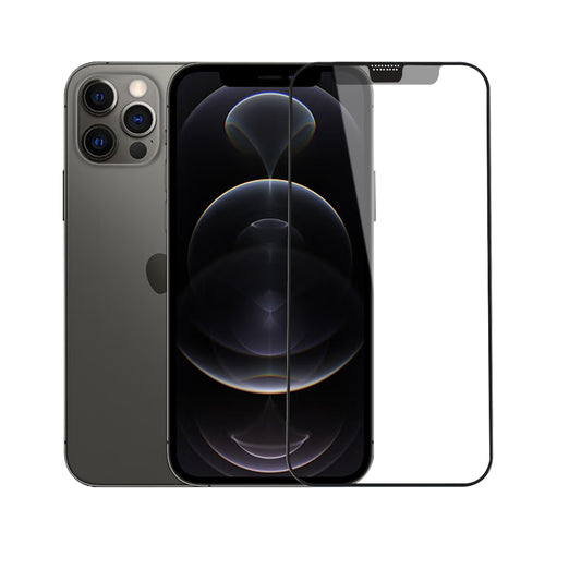 Apple iPhone 12 Pro Wiwu iVista Screen Matte Ultra Strong Tempered Matte Screen Protector Black
