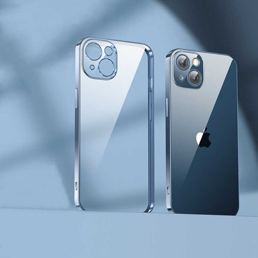 Apple iPhone 13 Benks Matte Electroplated TPU Cover Blue 