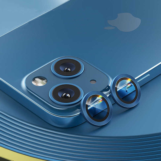 Apple iPhone 13 Benks New KR Camera Lens Protector Navy Blue 