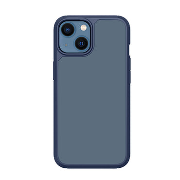 Apple iPhone 13 Case Airbag TPU Edge Matte Back Surface Recci Jazz Series Cover Blue 