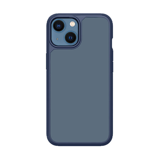 Apple iPhone 13 Case Airbag TPU Edge Matte Back Surface Recci Jazz Series Cover Blue 