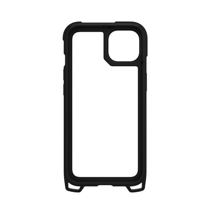 Apple iPhone 13 Kılıf Boyun Askılı Kompozit Tasarımlı Şok Önleyicili Lisanslı Switcheasy Odyssey Kapak Siyah