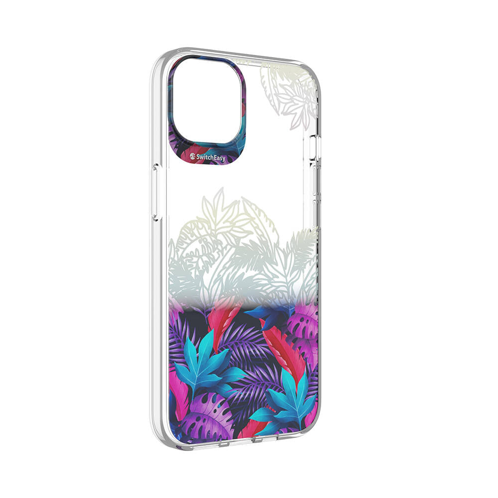 Apple iPhone 13 Kılıf Çift IMD Baskılı Lisanslı Switcheasy Artist Henri Rousseau Kapak Mor