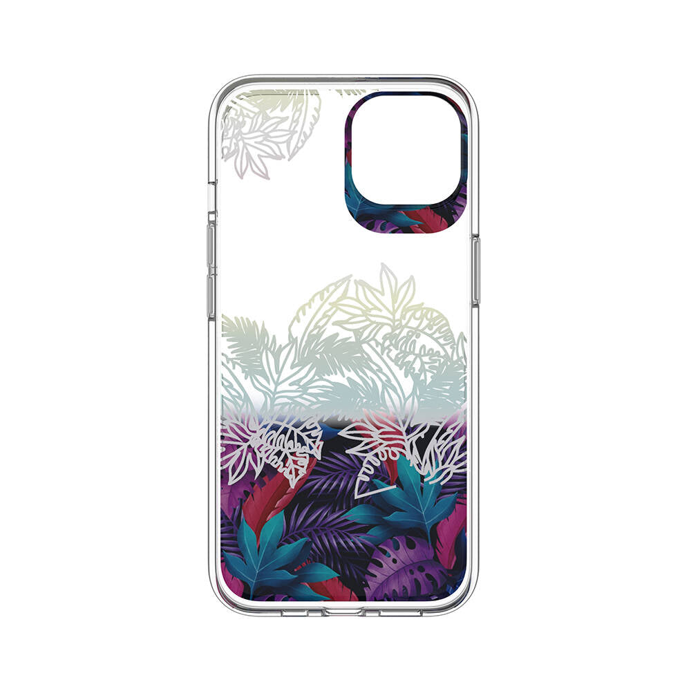 Apple iPhone 13 Kılıf Çift IMD Baskılı Lisanslı Switcheasy Artist Henri Rousseau Kapak Mor