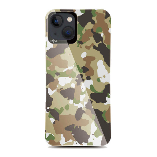 Apple iPhone 13 Case Kajsa Camo Cover NO2 