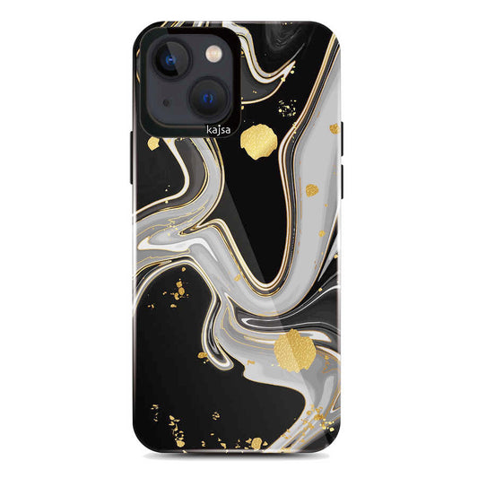 Apple iPhone 13 Kılıf Kajsa Shield Plus Abstract Serisi Arka Kapak NO3