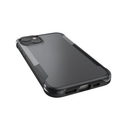 Apple iPhone 13 Kılıf M-safe Şarj Özellikli Airbagli Raptic Terrain Serisi Şeffaf Arka Yüzey Kapak Siyah