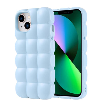 Apple iPhone 13 Kılıf Parlak Esnek Silikon Zore Dom Dom Kapak