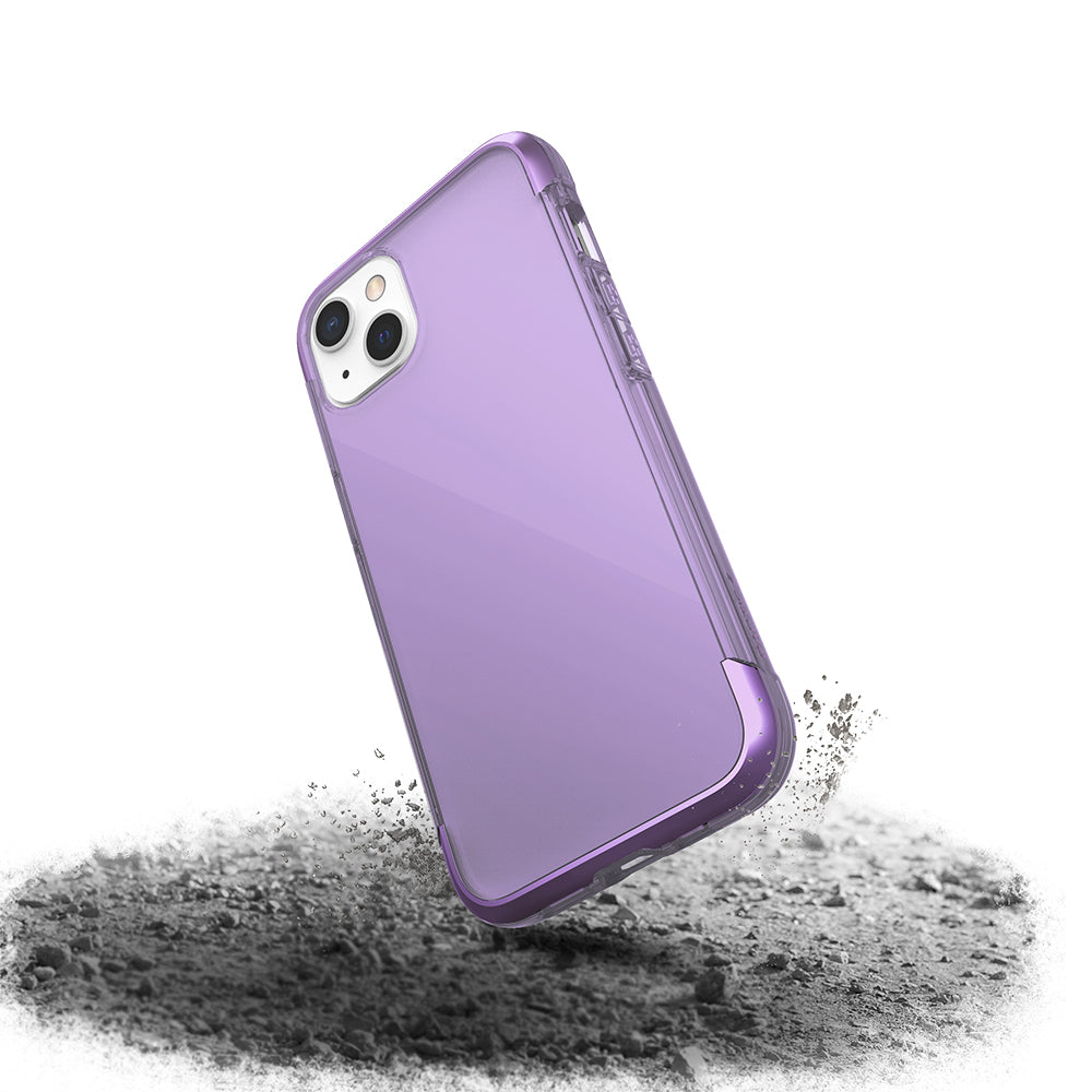Apple iPhone 13 Case Raptic Air Series Airbag Design Metal Corner Transparent Cover Colorful 
