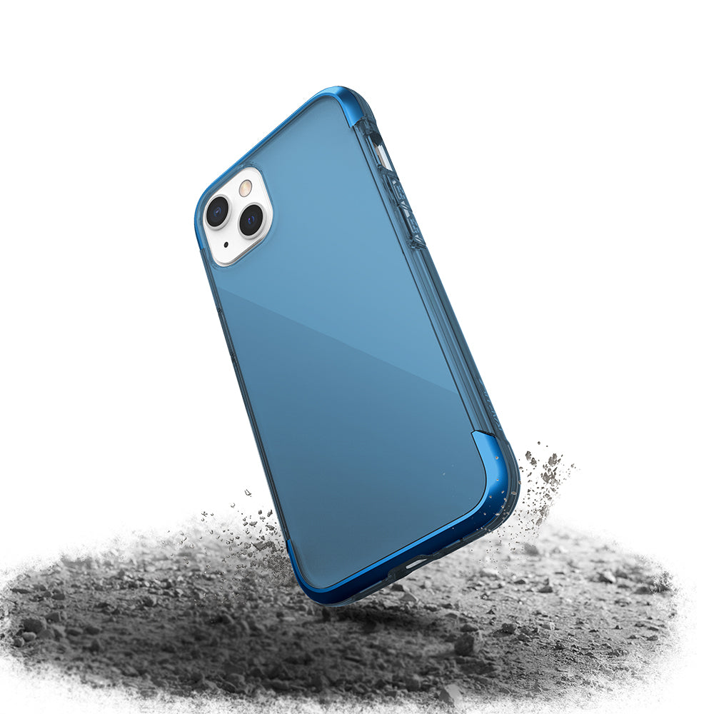 Apple iPhone 13 Case Raptic Air Series Airbag Design Metal Corner Transparent Cover Colorful 