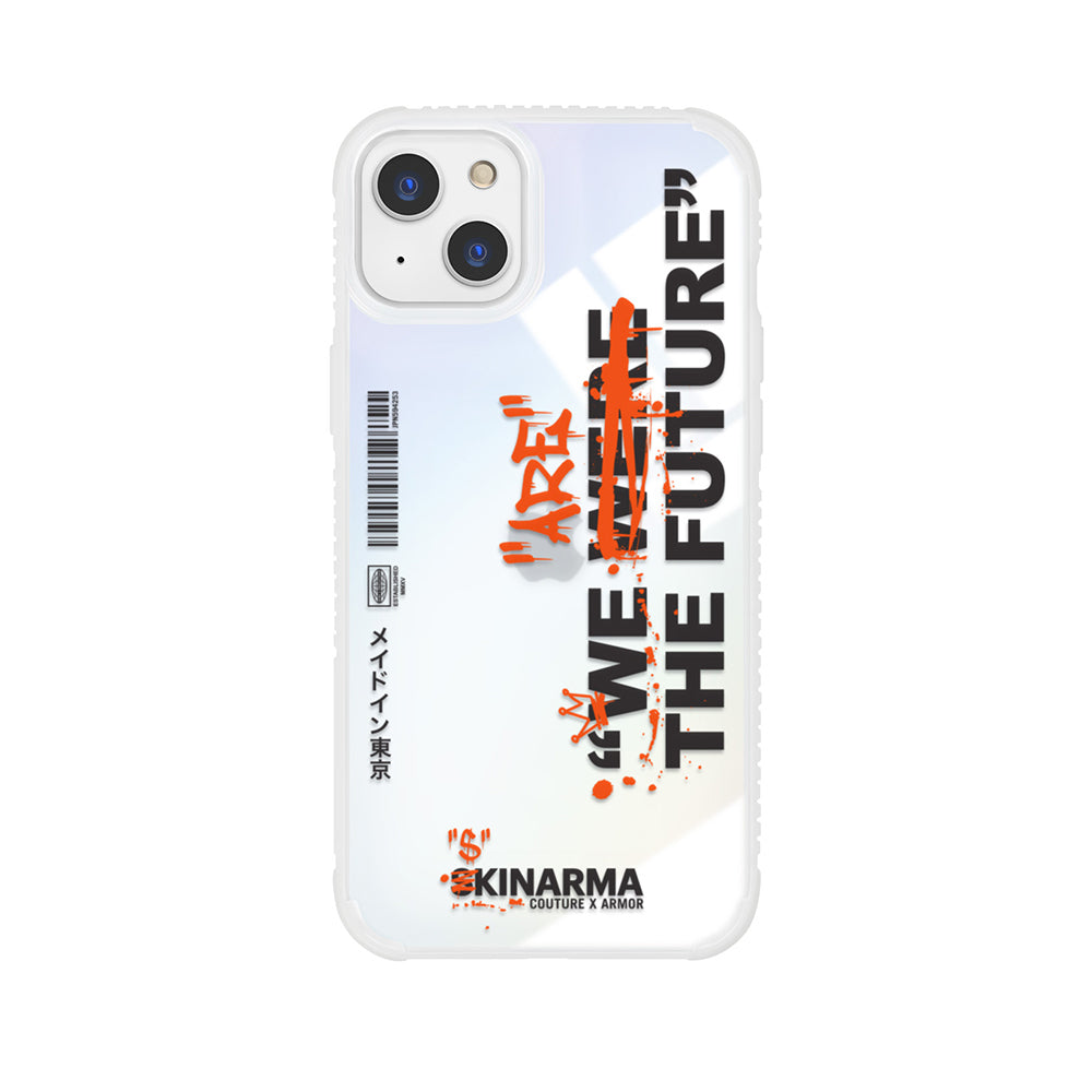 Apple iPhone 13 Kılıf SkinArma Desenli Airbag Tasarımlı Kyanseru Kapak Füme