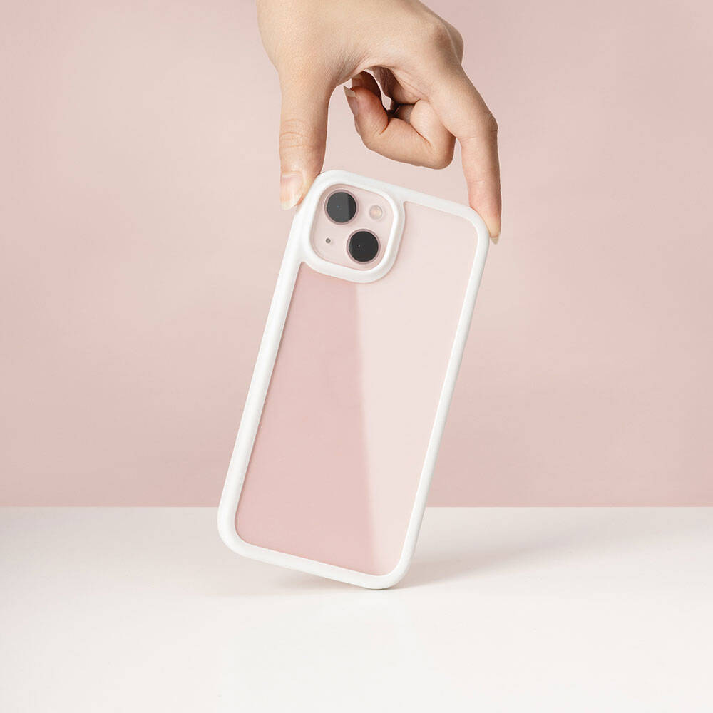 Apple iPhone 13 Kılıf Ultra İnce Şok Önleyicili Lisanslı Switcheasy Aero Plus Kapak Siyah Karbon