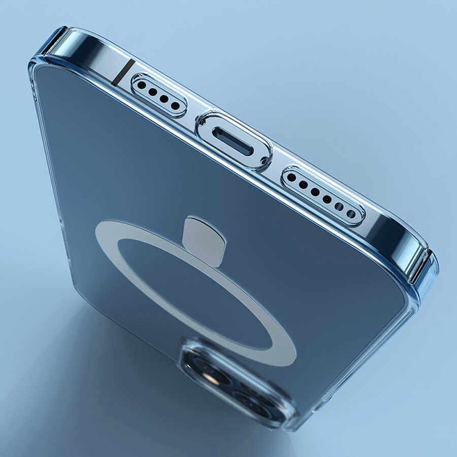 Apple iPhone 13 Case Wiwu Magnetic Crystal Cover Colorless 