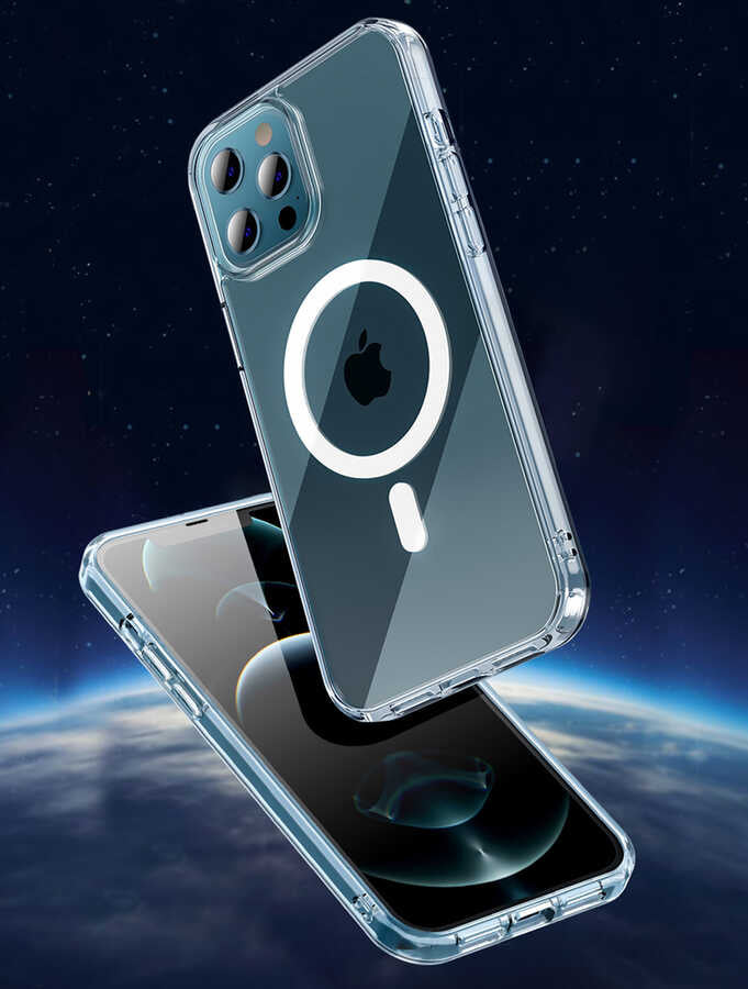 Apple iPhone 13 Case Wiwu Magnetic Crystal Cover Colorless 