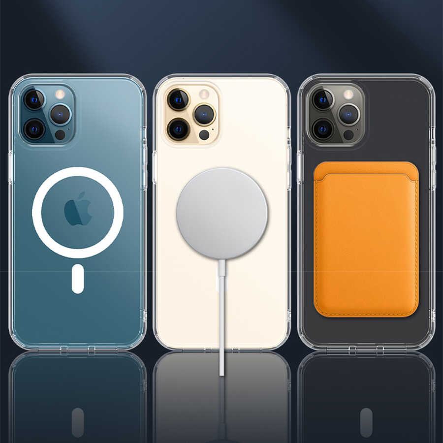 Apple iPhone 13 Case Wiwu Magnetic Crystal Cover Colorless 