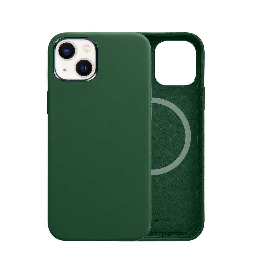 Apple iPhone 13 Case Wiwu M-safe Magnetic Cover Black 