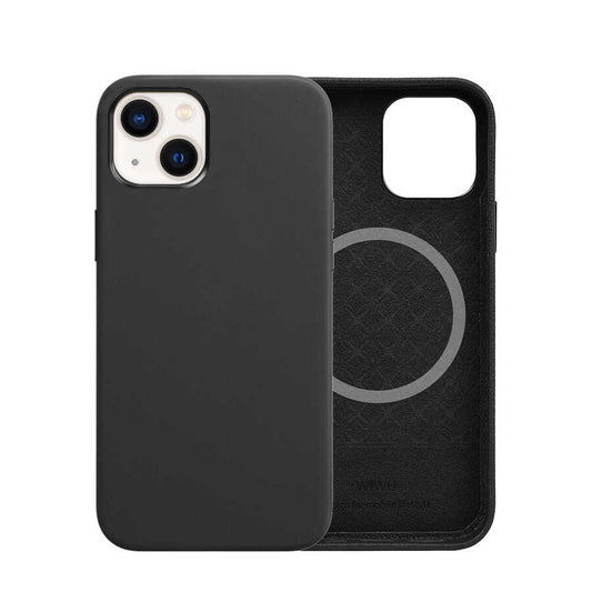Apple iPhone 13 Case Wiwu M-safe Magnetic Cover Black 