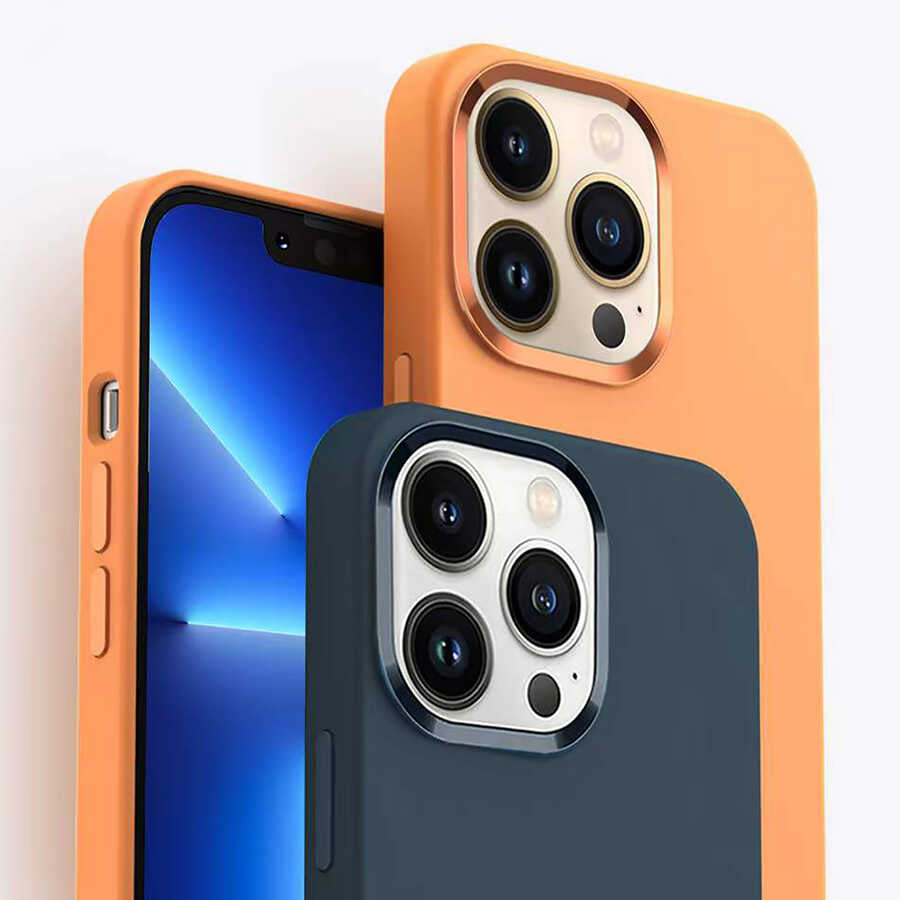 Apple iPhone 13 Case Wiwu M-safe Magnetic Silicone Cover Green 