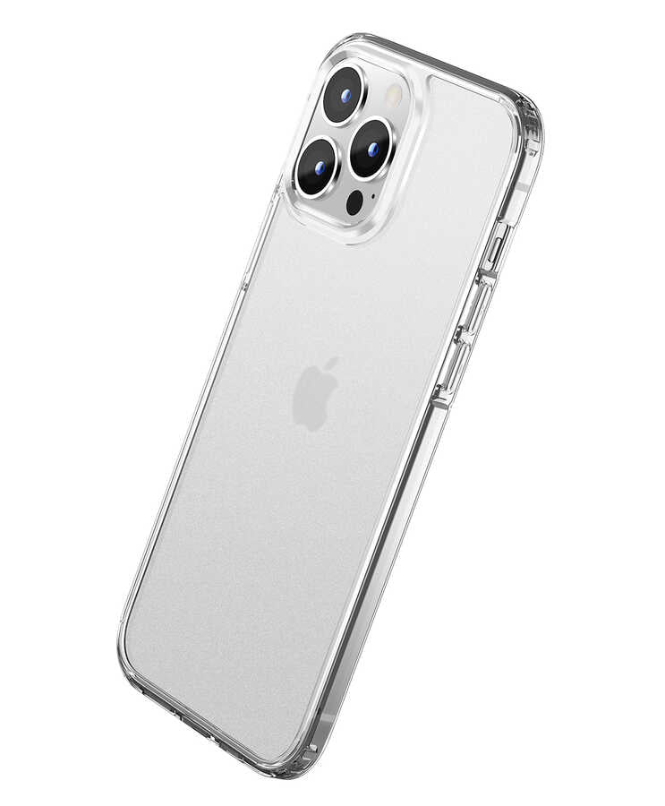 Apple iPhone 13 Kılıf Wlons H-Bom Kapak Renksiz