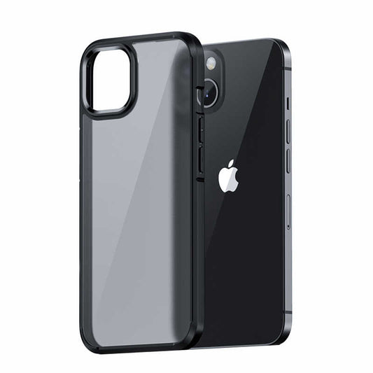 Apple iPhone 13 Kılıf Wlons H-Bom Kapak Siyah