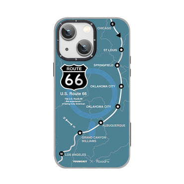 Apple iPhone 13 Case YoungKit Highroad Series Cover Blue 