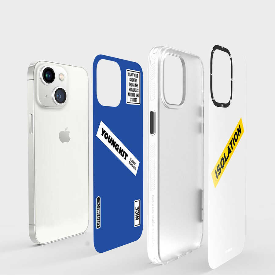 Apple iPhone 13 Case YoungKit Holiday Series Cover White 