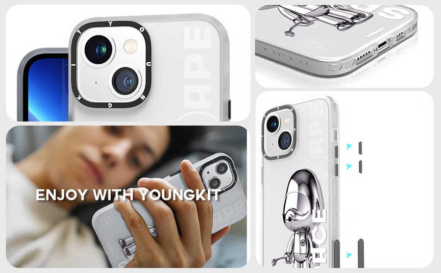 Apple iPhone 13 Case YoungKit Classic Series Cover CL001 Astronaut 