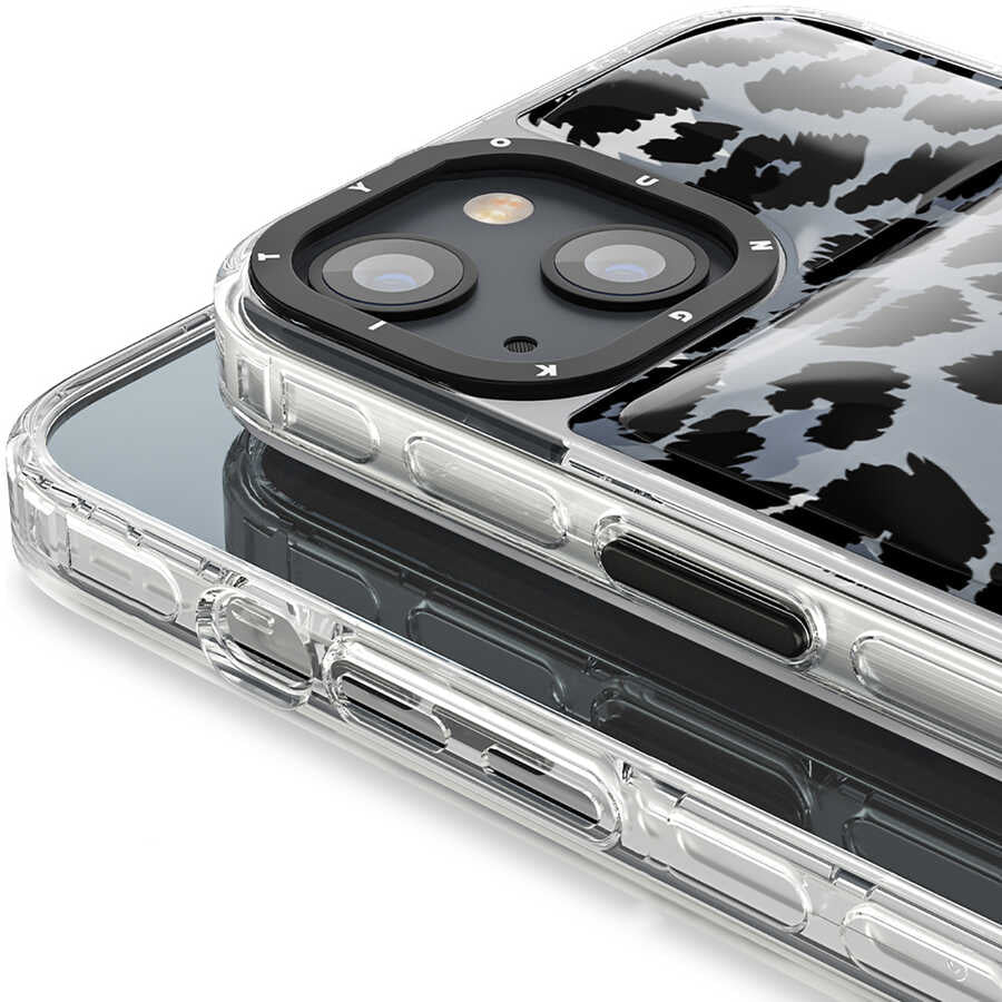 Apple iPhone 13 Case YoungKit Leopard Article Series Cover Brown 