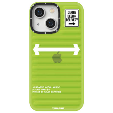 Apple iPhone 13 Case YoungKit Luggage FireFly Series Cover Blue Light 